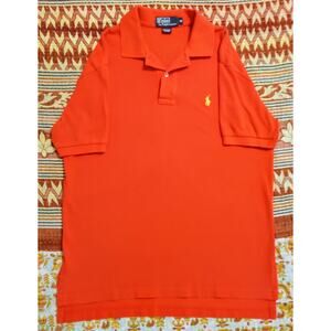 Vintage Polo Ralph Lauren Mens Shirt Cherry Red SZ M | Classic Fit Cotton Y2K